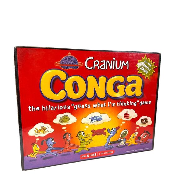 Cranium Conga Game New and Factory Sealed 2003 The Hilarious Guess What Im - Picture 1 of 9